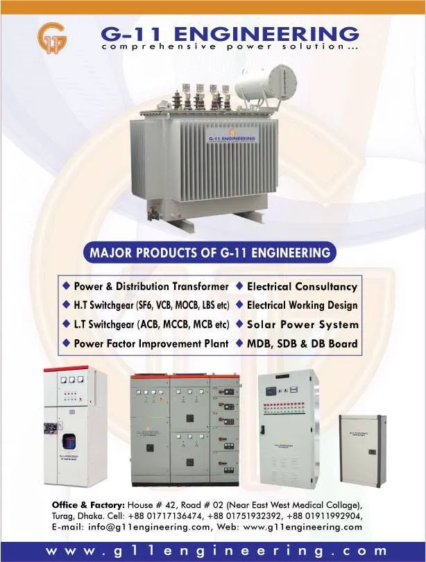 Major Products Catalog of G-11 ENGINEERING