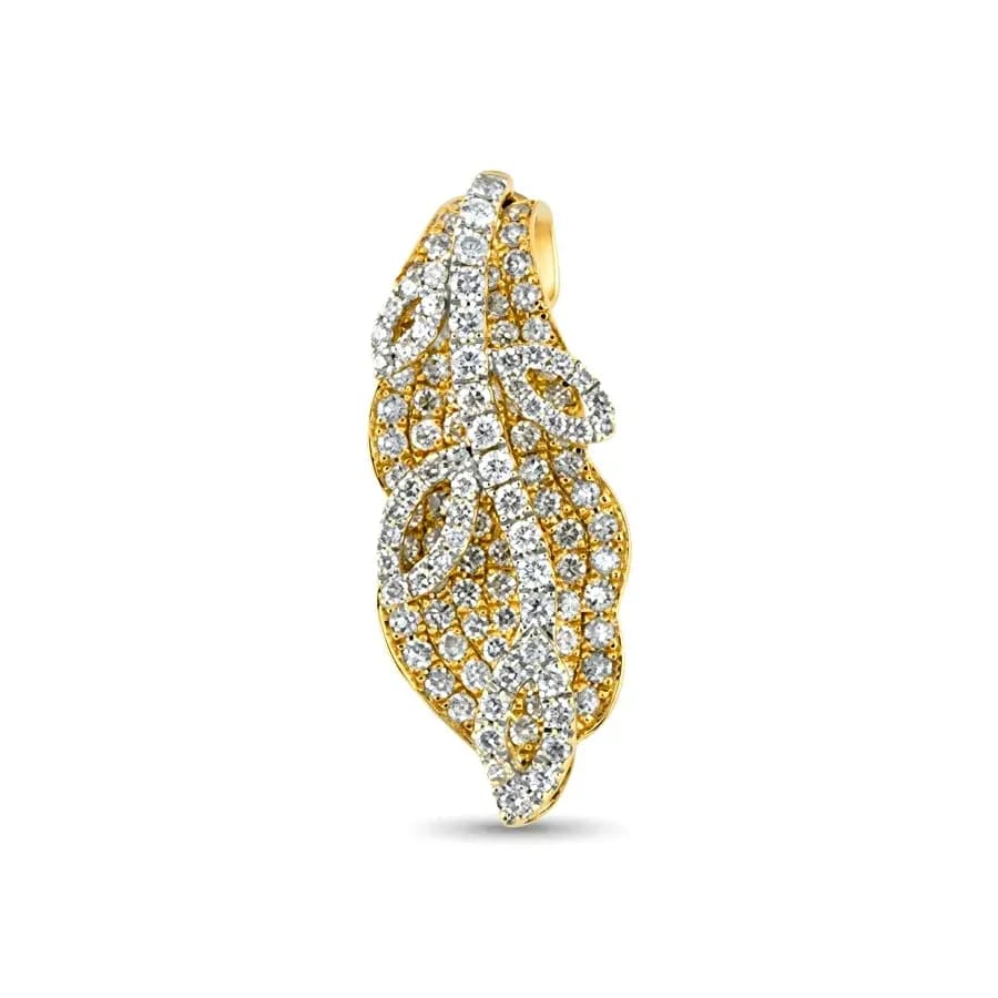 Diamond light weight pendant